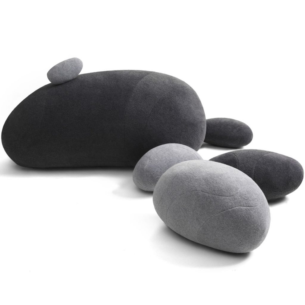 Huge Pebble Pillows Pebble Cushions Rock Pillows Rock Cushions ...